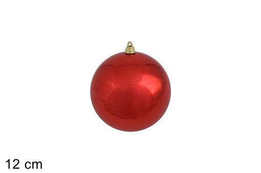 Palla 12Cm Lucida Rossa