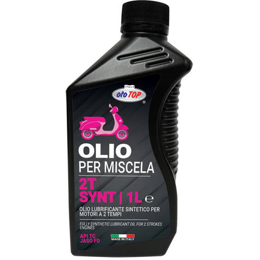 Ototop Olio Motore 2T Synt Per Moto E Scooter Ototop 1 Lt