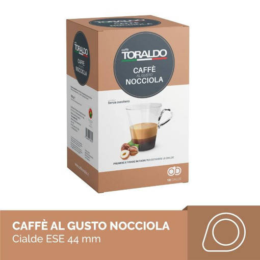 Toraldo 18 Cialde Caffe e Nocciola