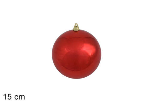 Palla 15Cm Lucida Rossa