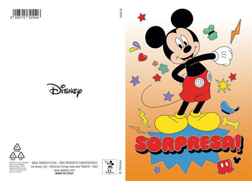 Marpimar - Biglietto Topolino DDE16