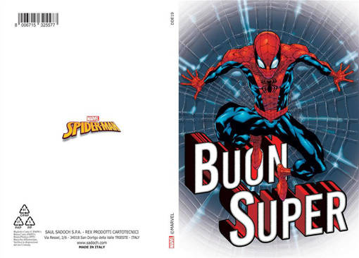 Marpimar - Biglietto Spiderman   DDE19