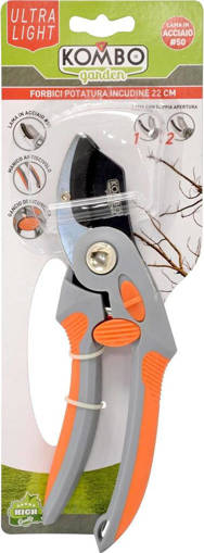 Forbici Potatura Incudine Ultralight 22Cm 2 Apert