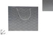 Busta Regalo 31X26X12 Effetto Trapunta Grigia/Silver V9-2306-Grey