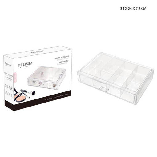 Melissa P/Cosmetici Crilex 1Casset.12Pos.34X24X7.2