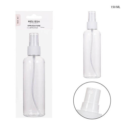 Melissa Spruzzatore Plastica Traspar. 150Ml Bianco