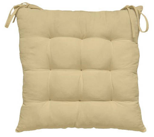 CUSCINO DA SEDIA ASHLEY CAMMELLO 40*40CM