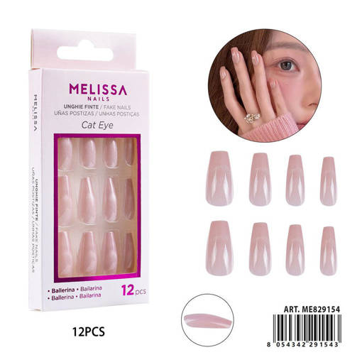 Melissa Unghie Finte Cat Eye 12Pz Ballerina