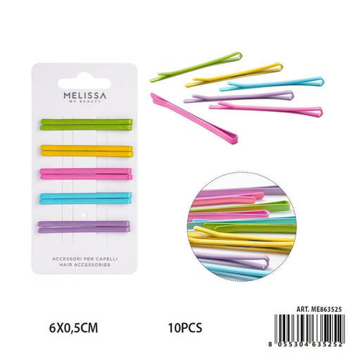 Melissa Forcine Capelli 6Cm 10Pz Ass.