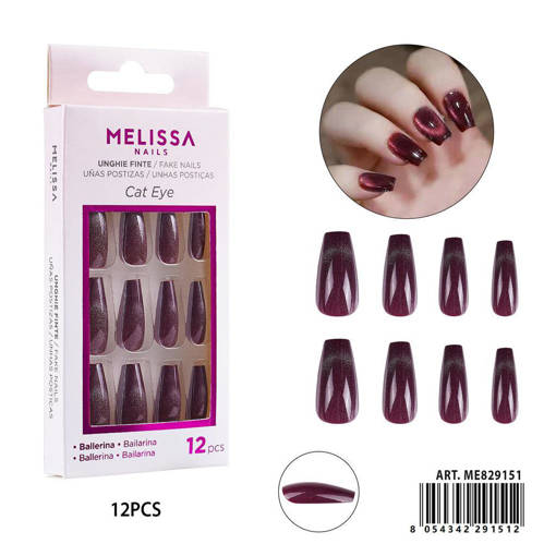 Melissa Unghie Finte Cat Eye 12Pz Ballerina
