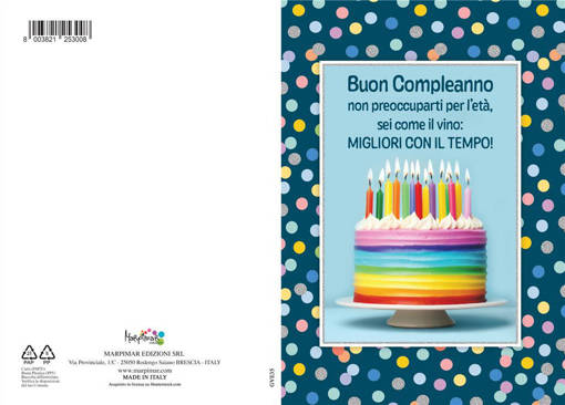 Marpimar - Compleanno Torta E Pallini Colorati GVE35
