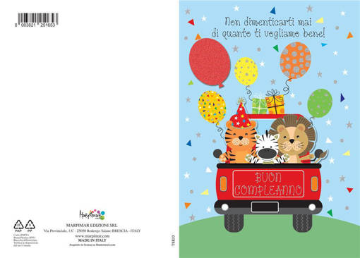 Marpimar - Compleanno Bambini Con Animaletti Special TSE33