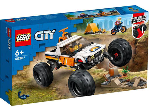 Lego City Great Vehicles 60387 Avventure sul fuoristrada 4x4
