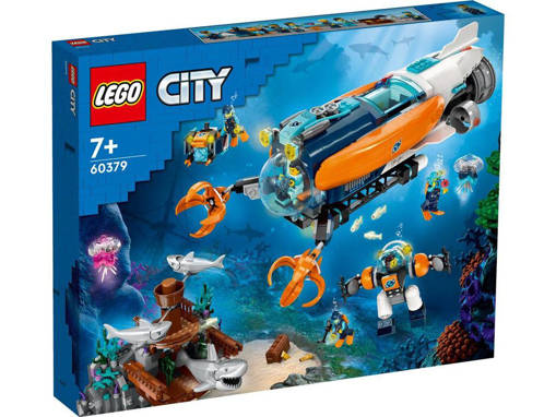 Lego City Exploration 60379 Sottomarino per esplorazioni abissali