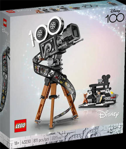 Lego Disney Classic 43230 Cinepresa omaggio a Walt Disney