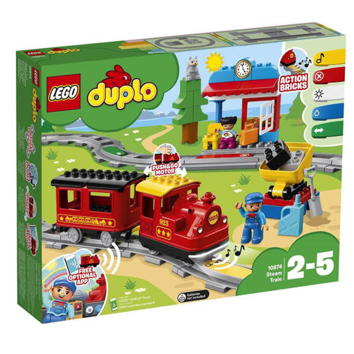 Lego Duplo Town 10874 Treno a vapore