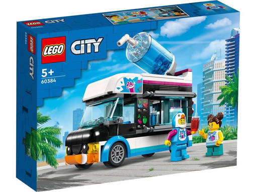 Lego City Great Vehicles 60384 Il furgoncino delle granite del pinguino