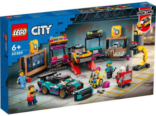 Lego City Great Vehicles 60389 Garage auto personalizzato