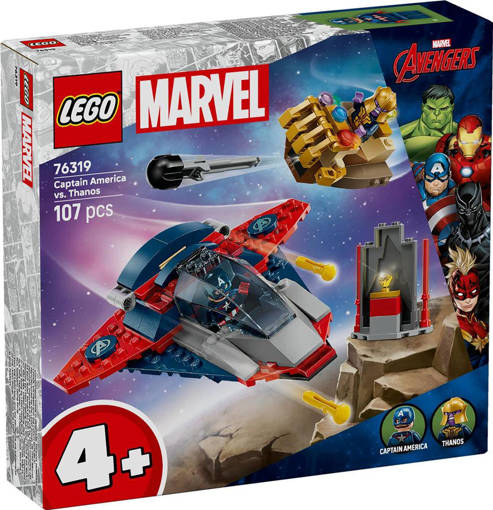 Lego Super Heroes Marvel 76319 Captain America contro Thanos