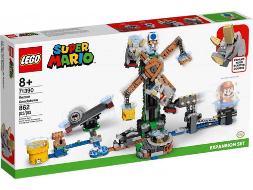 Lego Super Mario 71390 L’abbattimento dei Reznor - Pack di espansione