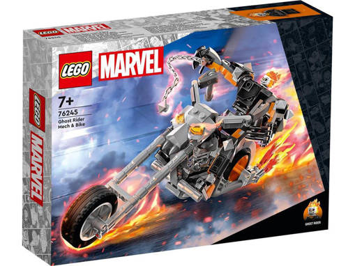 Lego Super Heroes Marvel 76245 Mech e Moto di Ghost Rider