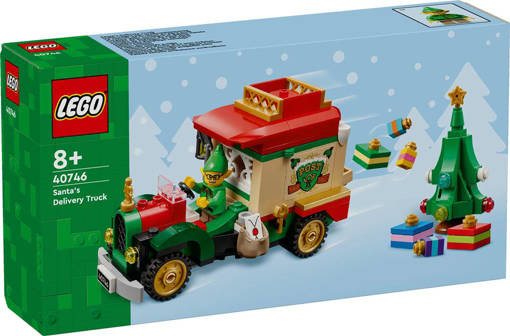 Lego LEL Seasons and Occasions 40746 Furgone delle consegne di Babbo Natale
