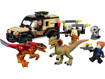 Lego Jurassic World 76951 Trasporto del Piroraptor e del Dilofosauro