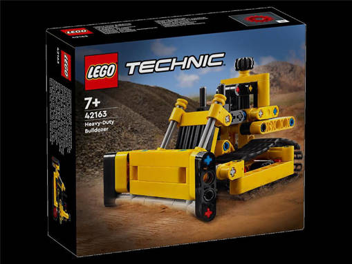 Lego Technic 42163 Bulldozer da cantiere