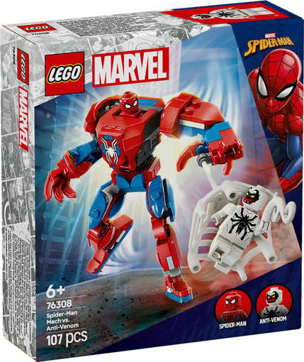 Lego Super Heroes Marvel 76308 Mech di Spider-Man contro Anti-Venom