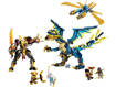 Lego Ninjago 71796 Dragone elementare vs. Mech dell’Imperatrice