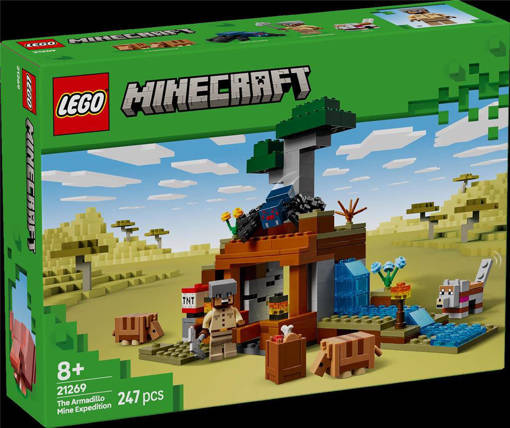 Lego Minecraft 21269 Spedizione nella miniera dell’armadillo