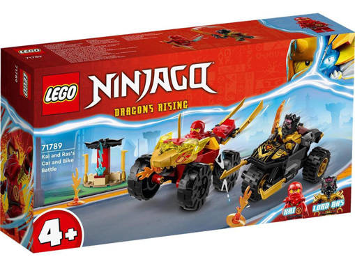 Lego Ninjago 71789 Battaglia su auto e moto di Kai e Ras