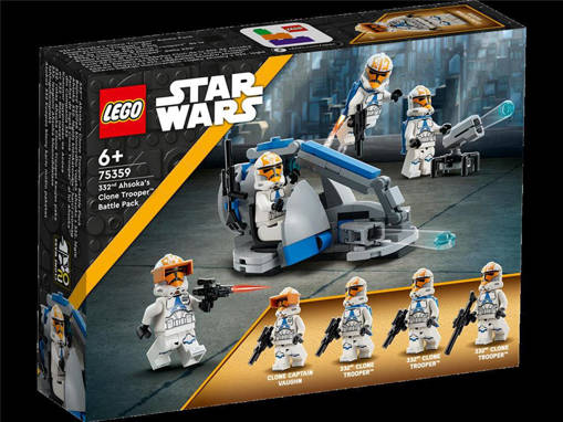 Lego Star Wars TM 75359 Battle Pack Clone Trooper™ della 332a compagnia di Ahsoka
