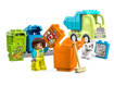 Lego Duplo Town 10987 Camion riciclaggio rifiuti