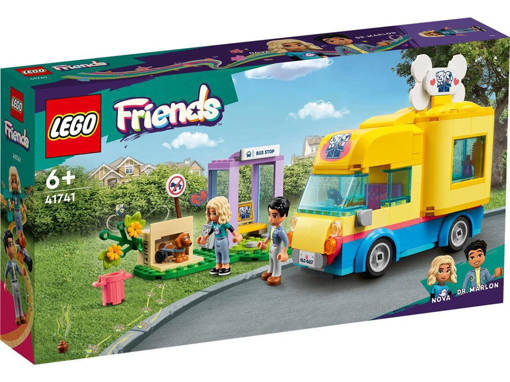 Lego Friends 41741 Furgone di soccorso dei cani