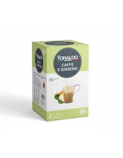 Toraldo 18 Cialde Caffe e Ginseng
