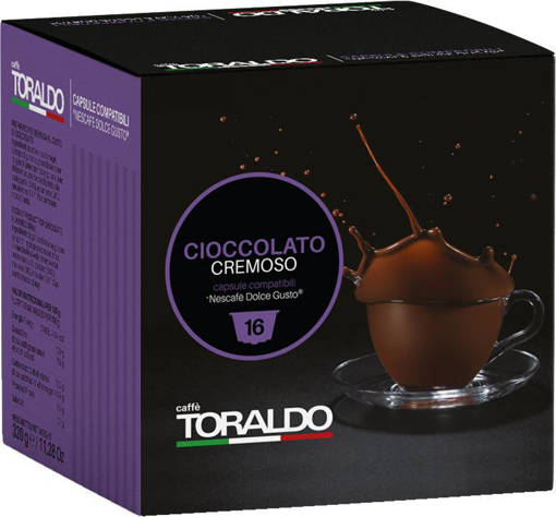 Toraldo 16 Capsule Dolce Gusto Gioccolato