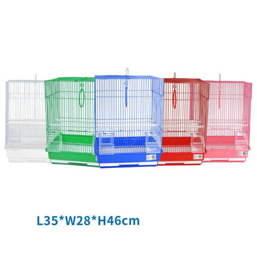 Nobleza Gabbia per uccelli quadrata L35*W28*H46cm