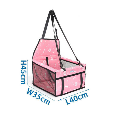 Nobleza Seggiolino per auto L40*W35*H45cm ROSA