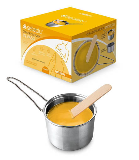Setablu Cera Depilatoria in Vaso 110 ml NATURAL