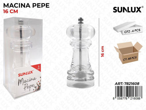 Sunlux Macina Pepe 16 Cm Pz Da 6**