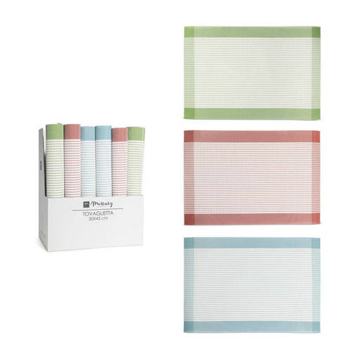 Mercury Tovaglietta   In Textilene  30X45 Cm Colori Assortiti  In Espositore