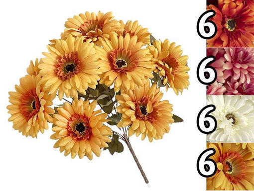 MAZZO GERBERA BASIL H.48CM 4 ASS.