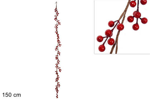 Ghirlanda Bacche 150 Cm Xy18-511