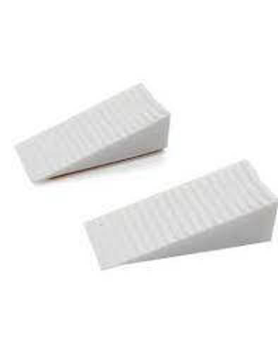 Pronty Fermaporte Trapezio Bianco Bl. 4 Pz.