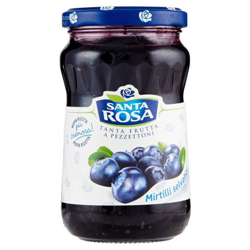 Santa Rosa Confettura 350 gr, MIRTILLO             