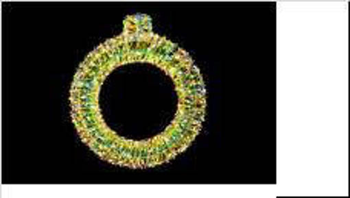 Nataluna Anello Metal.38X8X42Cm 840L U/Est.Caldo Irid.