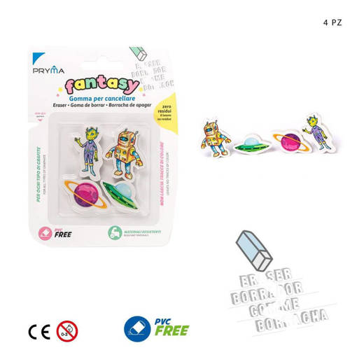 Pryma Gomma Fantasy6 4Pz Bl. 0227422
