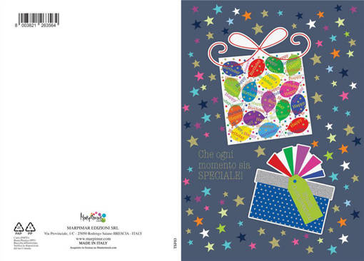 Marpimar - Tanti Auguri Stelline Colorate Special TSF03