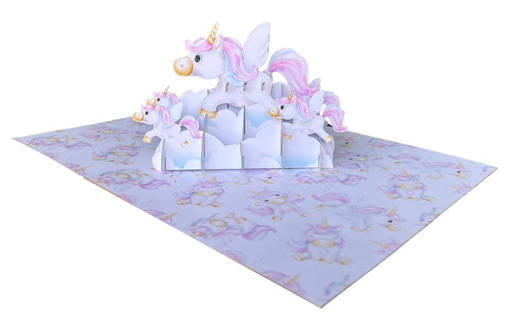 ORIGAMI KIRIGAMI UNICORNI  ORF10